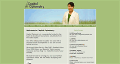 Desktop Screenshot of capitoloptometry.com